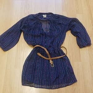 Sheer Mossimo floral print tunic